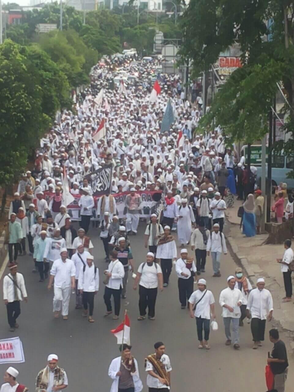  Aksi 212 Digelar di Monas, Sejumlah Aktivis Diciduk dengan Tuduhan Makar