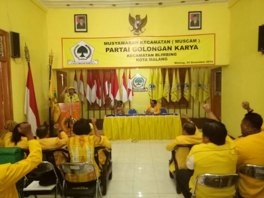  Golkar Malang Gelar Rekonsiliasi untuk Pemenangan Pemilu 2019