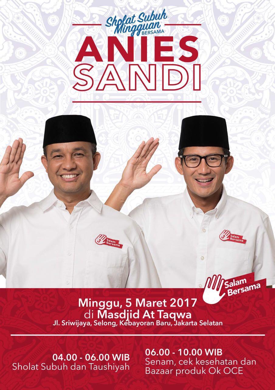  Anies-Sandi Dapat Dukungan dari Perantau Minang di Jakarta