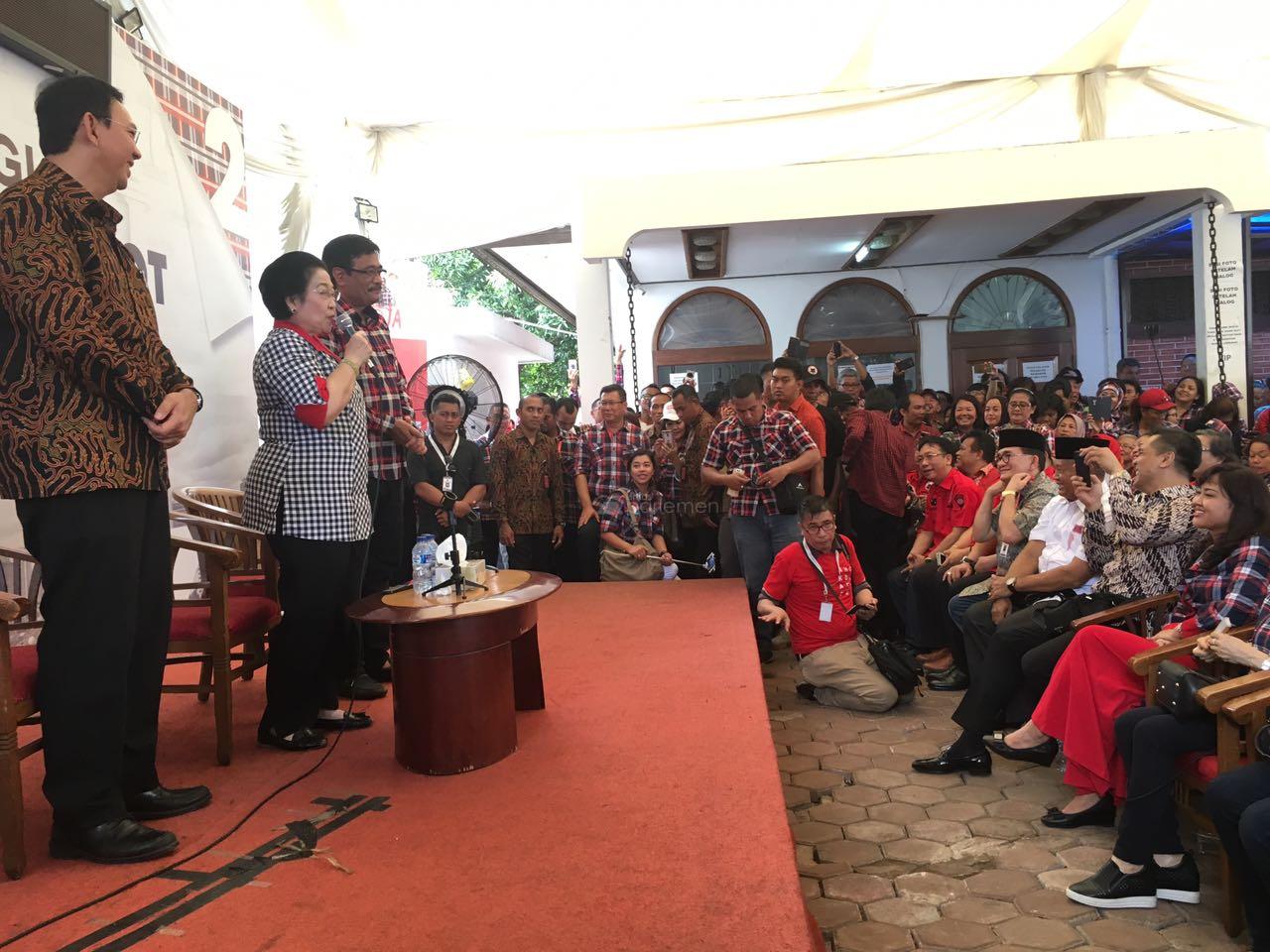  Megawati ke Rumah Lembang, BMI: Ini Energi Baru Menangkan Ahok-Djarot!