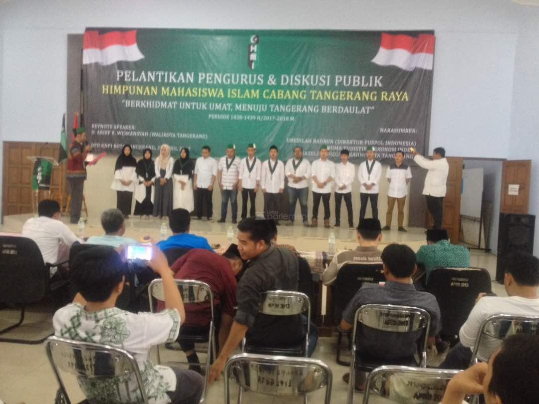  PB HMI Lantik Pengurus HMI Cabang Tangerang Raya