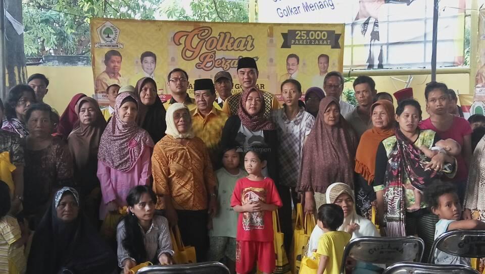  Zakat Fraksi Golkar DPR Sudah Terdistribusi di Jakarta Timur