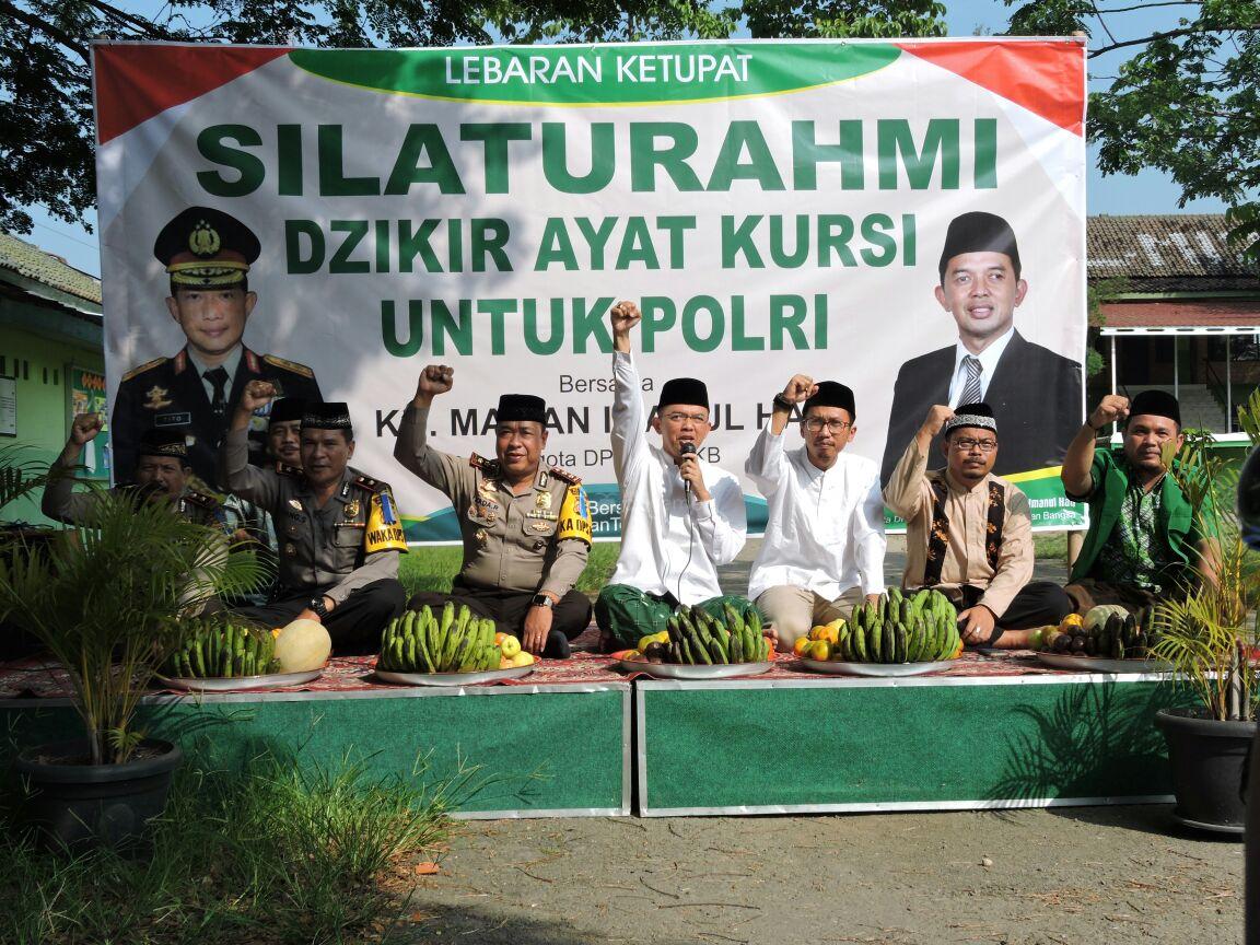  Dukung Polri, Pesantren Al-Mizan Gelar Dzikir Ayat Kursi