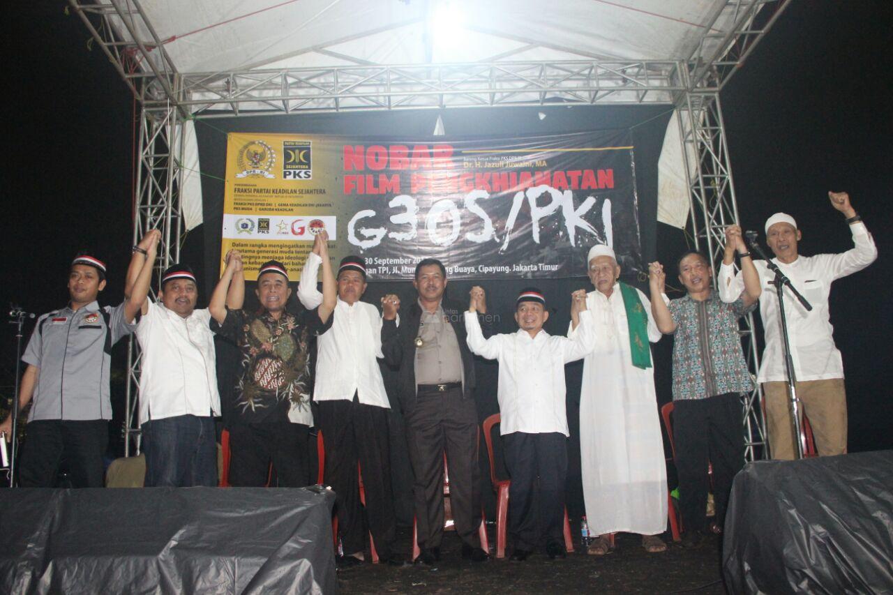 PKS Gelar Puncak Nobar Akbar Film G30S PKI Di Lubang Buaya Lintas