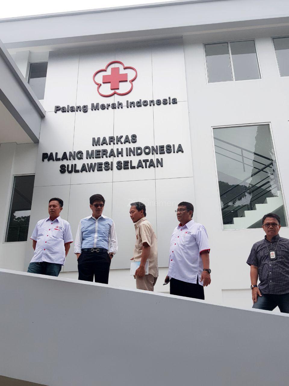  Jelang Peresmian, IYL Luangkan Waktu Tinjau Gedung Baru Markas PMI Sulsel