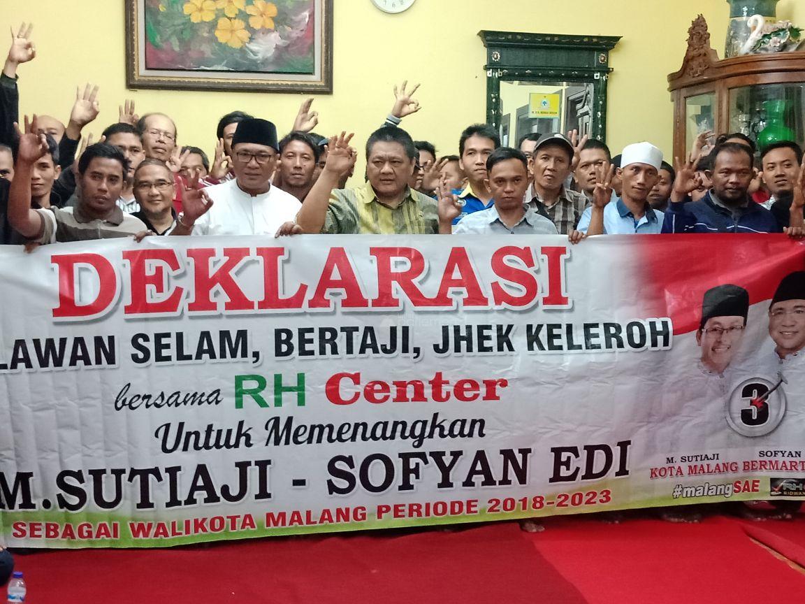  Pilkada Malang, Ridwan Hisjam Dukung Pasangan SAE dengan Ajak Masyarakat Melek Politik