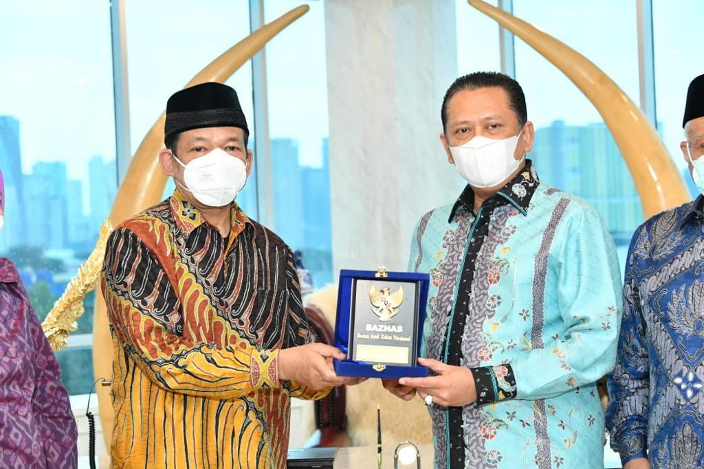  Terima Pimpinan Badan Amil Zakat Nasional, Bamsoet Dukung Gerakan Cinta Zakat