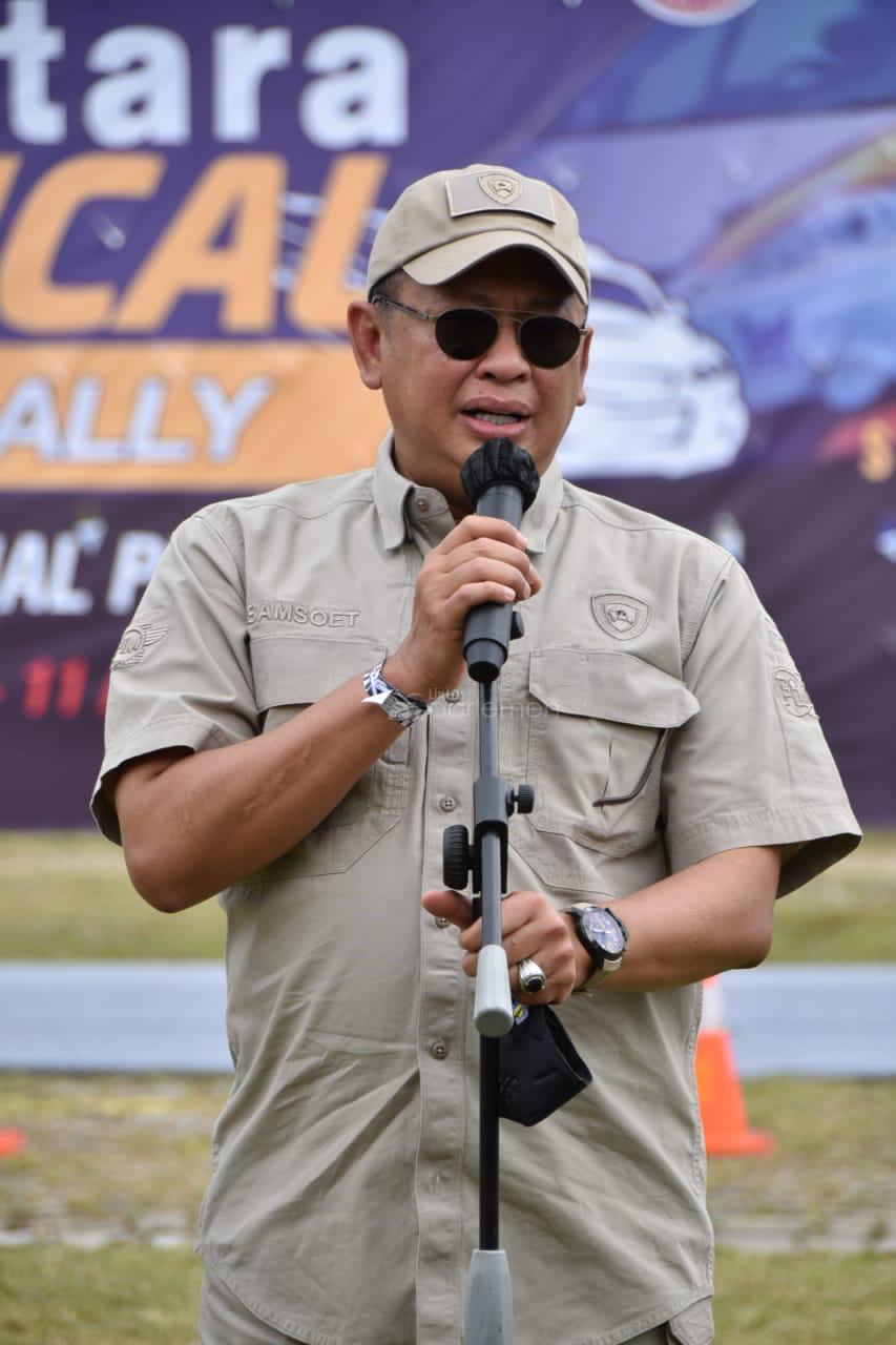  Bamsoet Buka Kejuarnas Seri-1 Sprint Rally Tropical Tanjung Lesung Banten 2021