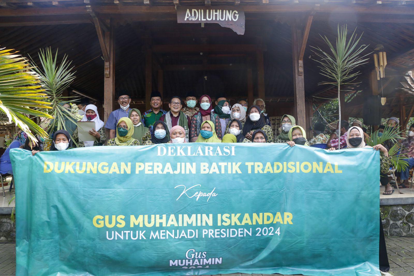  Gus Muhaimin: UMKM Masih Kekuatan Utama dan Ujung Tombak Sistem Ekonomi Nasional Kita