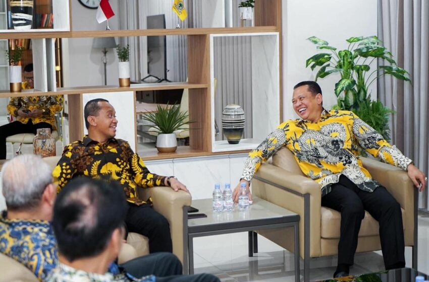  Bersama Ketum Golkar, Bamsoet Ajak Anggota DPR Terpilih Optimal Jalankan Tugas dan Fungsi