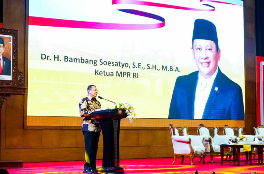  Hadiri Seminar Kebangsaan HUT ke-60 Fraksi Golkar MPR RI, Bamsoet Ingatkan Pentingnya Rekonsiliasi Antar Anak Bangsa