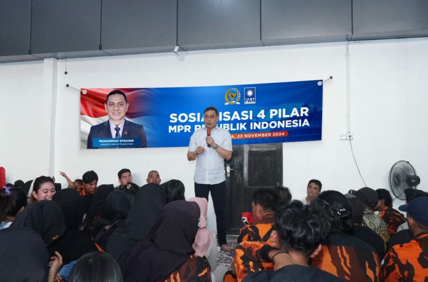  Muhammad Syauqie Gelar Sosialisasikan 4 Pilar Kebangsaan MPR RI di Palangkaraya