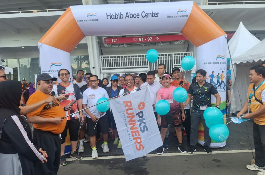  Habib Aboe di Acara PKS Runners FUN RUN: Kita Berharap Menjadi Gerakan Sosial Dukung Program Presiden Prabowo…