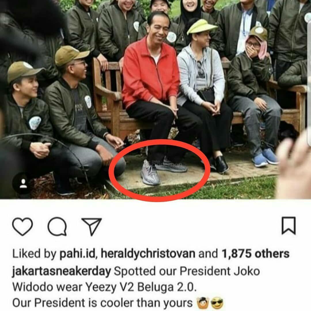  Viral! Netizen Tanggapi Beragam Sepatu Mahal Jokowi