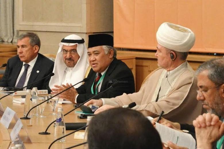  Dari Moskow, Din Syamsuddin: Perlu Teologi Bersama tentang Kerukunan